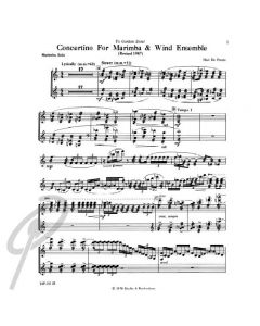 Concerto for Marimba & Wind Ensemble