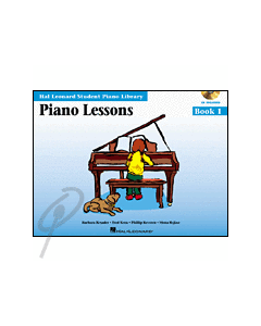 Piano Lessons Book1 w/CD