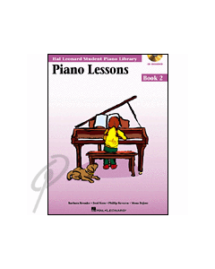 Piano Lessons Book2 w/CD