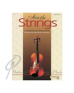 Strictly Strings Violin Book 1