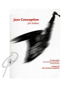 Jazz Conception for Alto/Baritone Saxophone with CD