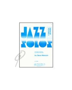 Jazz Solos for Drum Set, Volume 2