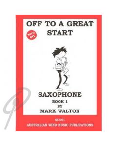 Off To A Great Start for Alto Saxophone Book 1